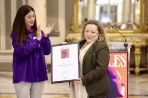 Acto de entrega de 'Dones de la Festa' en el Salón de Cristal